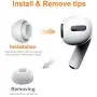 Link Dream 12 Pieces Replacement Ear Tips for AirPods Pro Silicon Ear Buds Tips with Portable Storage Box (White)