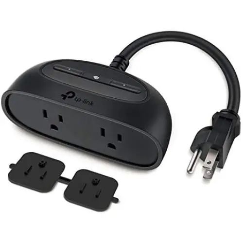 Kasa Smart KP400 Outdoor Smart Plug by TP-Link, Smart Home Wi-Fi Outlet with 2 Sockets, Works with Alexa & Google Home, No Hub Required, Remote Control, Sunset & Sunrise Offset Kasa Smart KP400 Outdoor Smart Plug by TP-Link, Smart Home Wi-Fi Outlet with 2 Sockets, Works with Alexa & Google Home, No Hub Required, Remote Control, Sunset & Sunrise Offset
