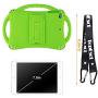 TopEsct Kids Case for iPad Mini 5 4 3 2 1,Silicone Childproof for All Kinds of iPad Mini, Built-in Handle Stand, Comes with a Strap. (Green)