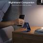 Upgraded Aluminum Cell Phone Stand, OMOTON C1 Durable Cellphone Dock with Protective Pads, Smart Stand Designed for iPhone 11 Pro Max XR XS 8 Plus 7 SE, iPad Mini, Android Phones, Navy Blue