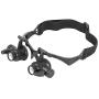 10X 15X 20X 25X LED Magnifier Illuminated Double Eye Glass Jeweler Loupe Repair Magnifying
