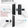 MOSA Magnetic Phone Car Mount, [2 Pack] Mini Strip Cell Phone Holder for Car Magnetic Mount Compatible with iPhone 12 11 Pro XS Max XR X 8 7 Stand Car Magnet Phone Mount