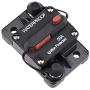 Cllena 50 Amp Circuit Breaker with Manual Reset 12V - 48V DC for Car Rv Marine Truck Motorhome Automotive Stereo Audio System Trolling Motor Winch