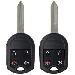 Keyless2Go Replacement for Keyless Remote Head Key OUCD6000022 164-R8067 (2 Pack)