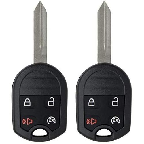 Keyless2Go Replacement for Keyless Remote Head Key OUCD6000022 164-R8067 (2 Pack)