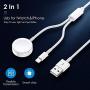 Smart iWatch Charger Watch Charging Cable for Apple Watch Series SE/6/5/4/3/2/1 iOS 6.0 & iPhone 12/11/Pro/Max/XR/XS/XS Max/X&iPad Series
