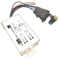 SongHe DC Motor Speed Controller 9-60V Forward/Reverse High Power PWM Control Switch Motor Speed Regulator DC 12V 24V 36V 48V 60V 20A 1200W（1pcs）