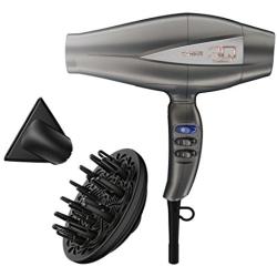 INFINITIPRO BY CONAIR 3Q Compact Electronic Brushless Motor Styling Tool or Hair Dryer, Pink