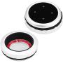 Keenso Car Interior Center Console Multimedia Buttons Decorative Cover Frame Trim for X1 X3 X5 X6 F30 E90 F10 F18 F25 E60(7 Button Style2)