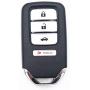 WFMJ for Honda Accord Civic CR-V CR-Z HR-V Pilot Keyless Entry 4 Buttons Remote Key Case Shell Fob