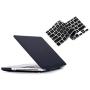 RUBAN Case Compatible with MacBook Pro 13 inch 2012 2011 2010 2009 Release A1278, Plastic Hard Case Shell and Keyboard Cover for Older Version MacBook Pro 13 Inch with CD-ROM - Black