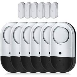 Door Window Alarm, Toeeson 120DB Door Alarms for Kids Safety, Window Pool Alarms for Home