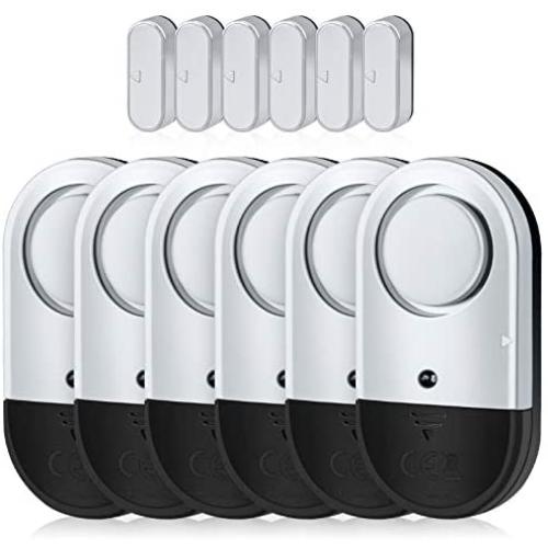 Door Window Alarm, Toeeson 120DB Door Alarms for Kids Safety, Window Pool Alarms for Home