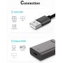 USB to HDMI Adapter, Lemorele USB to HDMI Cable Support 1080p Compatible with Windows 10/8.1/8/7, Mac OS, Black