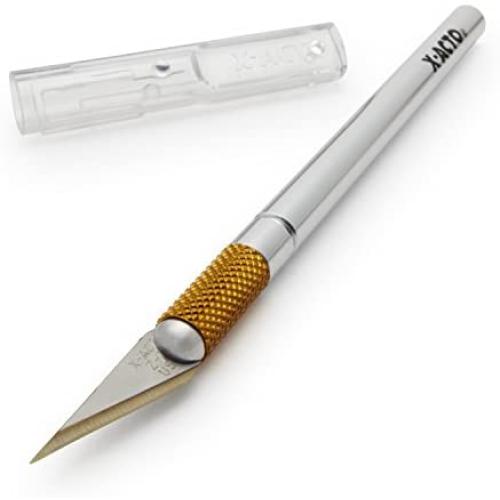 X-Acto No 1 Precision Knife | Z-Series, Craft Knife, with Safety Cap, #11 Fine Point Blade, Easy-Change Blade System