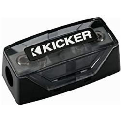 Kicker 46FHS Car Audio Mini ANL AFS 1/0 to 8 Gauge Power Wire Fuse Holder FHS