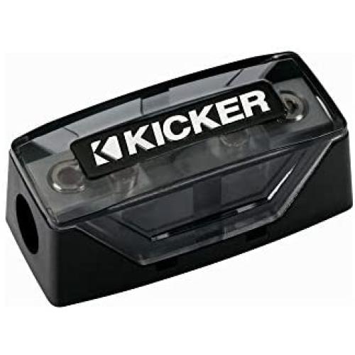 Kicker 46FHS Car Audio Mini ANL AFS 1/0 to 8 Gauge Power Wire Fuse Holder FHS