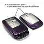 Cajek Black TPU Key Fob Cover Case Holder Skin Shell Protector for Acura RLX RDX MDX ILX TLX PLX NSX 2 3 4 Buttons Remote Control (Not Fit Engine Hold Key)