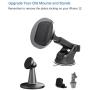 Sticky Magnetic Wall Mount for Magsafe case/ Magsafe Wallet/ iPhone 12 Series, Kuaguozhe Adhesive Wall Mount Holder for Magsafe Accessories, Car Mount for iPhone 12 on Dashboard