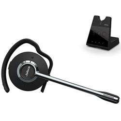 Jabra Engage 65 Wireless Headset, Convertible – Telephone Headset with Industry-Leading Wireless Performance, Advanced Noise-Cancelling Microphone, Call Center Headset with All Day Battery Life