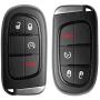 VOFONO Smart Keyless Entry Remote Car Alarm Key Fob Fit for Dodge Ram 1500 2500 3500 2013-2018, FCC ID: GQ4-54T