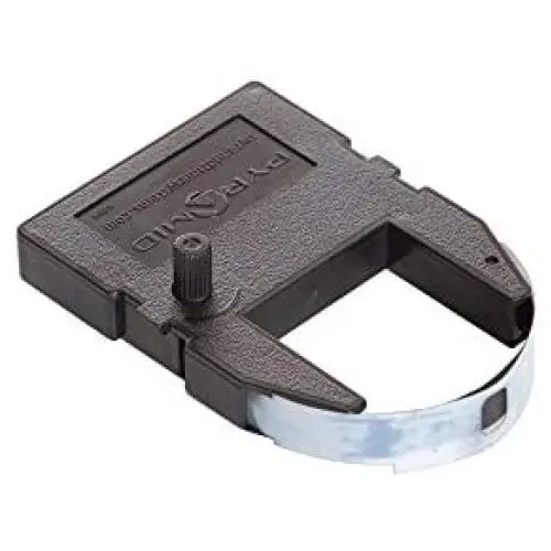 Pyramid Time Systems 4000R Genuine Replacement Ribbon for 3000HD, 3500, 3700, 4000, 4000HD Time Clocks, Black, lasts 60% longer than Compatible Replacement ribbon, 9.84ft. ribbon length (PTI4000R)