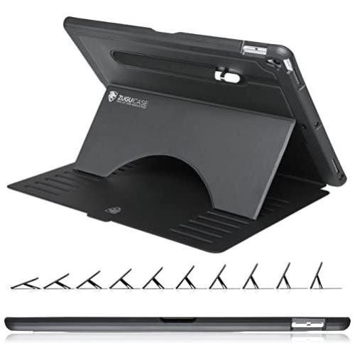 ZUGU CASE - 2017/2015 iPad Pro 12.9 inch (Old Model) 1st & 2nd Gen Case Prodigy X - Very Protective But Thin + Convenient Magnetic Stand + Sleep/Wake Cover for Men & Women (Black)