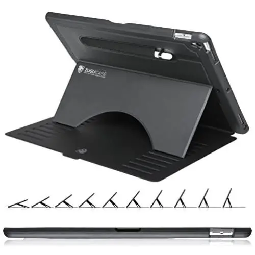 ZUGU CASE - 2017/2015 iPad Pro 12.9 inch (Old Model) 1st & 2nd Gen Case Prodigy X - Very Protective But Thin + Convenient Magnetic Stand + Sleep/Wake Cover for Men & Women (Black)
