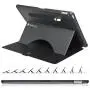ZUGU CASE - 2017/2015 iPad Pro 12.9 inch (Old Model) 1st & 2nd Gen Case Prodigy X - Very Protective But Thin + Convenient Magnetic Stand + Sleep/Wake Cover for Men & Women (Black)