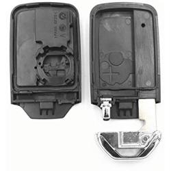 WFMJ for Honda Accord Civic CR-V CR-Z HR-V Pilot Keyless Entry 4 Buttons Remote Key Case Shell Fob