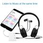 3 in 1 Dual 3.5mm Headphone Jack Adapter - Earphone Jack Audio and Charging Adapter - Headphone Splitter For iPhone 11 / XS / XS Max / XR / X / 8 / 8plus / 7 / 7plus / iPad -Support IOS 13- White