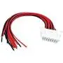 E-Car Connection 16-Pin Female Connector OBD2 Fixed Harness OBDII Assembled Plug Dash Port Wires (for Toyota/Honda/Truck Vehicles)