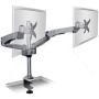 Mount-It! Expandable Two Monitor Computer Desk Mount Spring Arm Quick Release (MI-45116)