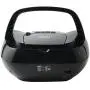 NAXA Electronics NPB-268 Portable CD/Cassette Boombox (Silver/Black)