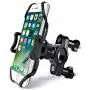 Bike & Motorcycle Phone Mount Holder. Bicycle Handle Universal Cell Phone Bracket.Shockproof Silicone. Double Reinforcement. for iPhone,Samsung or Any Smartphone. and The 360° Swivel is Perfect