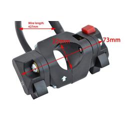 Motorcycle Switch Switchgear Cluster Light Horn Kill Turn Signal for 7/8'' Bars