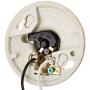Leviton 9726-C2 One-Piece Glazed Porcelain Outlet Box Mount Incandescent Lampholder, Pull Chain, Top Wired, White