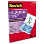 Scotch LS85425G Self-Laminating Pouches, 9-1/16-Inch x11-5/8-Inch,25/PK, Clear