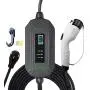 PRIMECOM Level 2 EV Charger 220/240V, 16A, 30ft & 50ft, Portable EVSE Electric Vehicle Charging Cable Compatible with Bolt Volt Leaf BMW i3 Fiat 500e Clarity NIRO Prius (30 Feet, 14-50P)