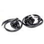 1 Pair Motorcycle 1'' Handlebar Switches Control and Wiring Harness Compatible with Harley