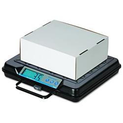 Brecknell GP100 Portable Electronic Utility Bench Scale, 100lb Capacity, 12 x 10 Platform