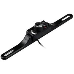 Car Rear View Camera Lexxson Waterproof High Definition Color Wide Viewing Angle License Plate with 7 Infrared Night Vision LED LRZ0314-Plus