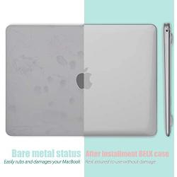 B BELK MacBook Air 13 Inch Case 2010-2017 Release Model A1466 A1369, Ultra Slim Crystal Clear Plastic Hard Shell Cover Case with Keyboard Cover & Screen Protector Compatible with MacBook Air 13.3