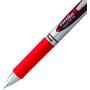 Pentel EnerGel RTX Retractable Liquid Gel Pen, Extra Fine Line, Needle Tip, Red Ink ,12 pack (BLN73-B), 0.3mm needle