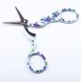 BIHRTC 2 Pairs Stainless Steel Sharp Tip Classic Stork Scissors Crane Design Sewing Scissors DIY Tools Dressmaker Shears Scissors for Embroidery, Craft, Needle Work, Art Work (3.6''-1pc+4.5''-1pc.)