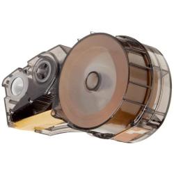 Brady Authentic (M21-750-427) Self-Laminating Wire Wrap for Control Panels, Electrical Panels and Datacom Cable Labeling, Black on White material - Designed for BMP21-PLUS and BMP21-LAB Label Printers, .75'' Width, 14 Length