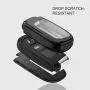 ELOHEI Key Fob Cover Case for 2017 2018 2016 Jeep Grand Cherokee Wrangler Compass Cherokee Renegade Patriot Grand Comander 3 4 5 Buttons Protector (Black)