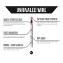 Next 10/2 Speaker Wire - 10 AWG/Gauge 2 Conductor - UL Listed in Wall (CL2/CL3) and Outdoor/In Ground (Direct Burial) Rated - Oxygen-Free Copper (OFC) - 250 Foot Bulk Cable Pull Box - White