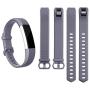 Pack 3 Replacement Band Compatible for Fitbit Alta Bands/Fitbit Alta HR Bands, Adjustable Replacement Soft Silicone Sport Bands for Woman and Men (Large, Black+Grey+Rose Gold)