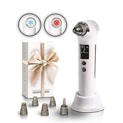 Electric blackhead remover Electronic Pore Cleaner, Wireless Blackhead Vacuum Cleaner, Vacuum Pores for Blackhead, Whitehead & Acne for Women and Men, LED Display Face Pore Remover,
